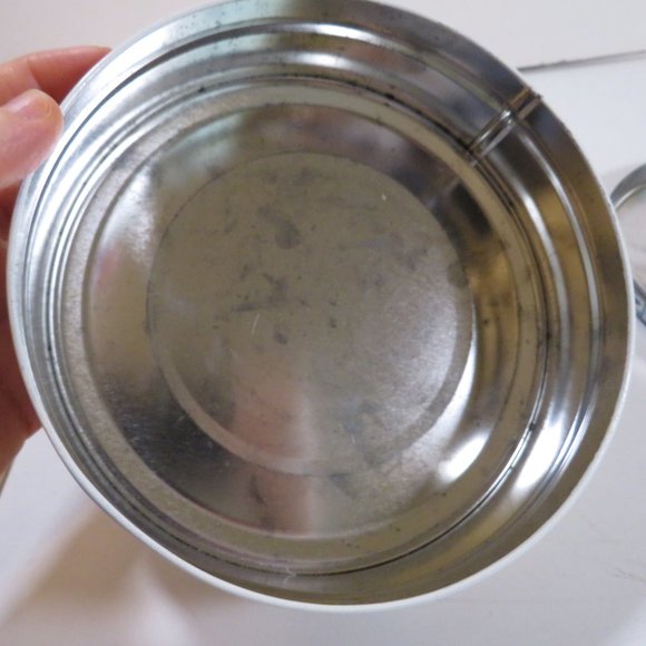 Gardening Rabbits Metal Tin Judith Ann Griffith 90's Sunflowers Birdhouse Family - Picture 6 of 8